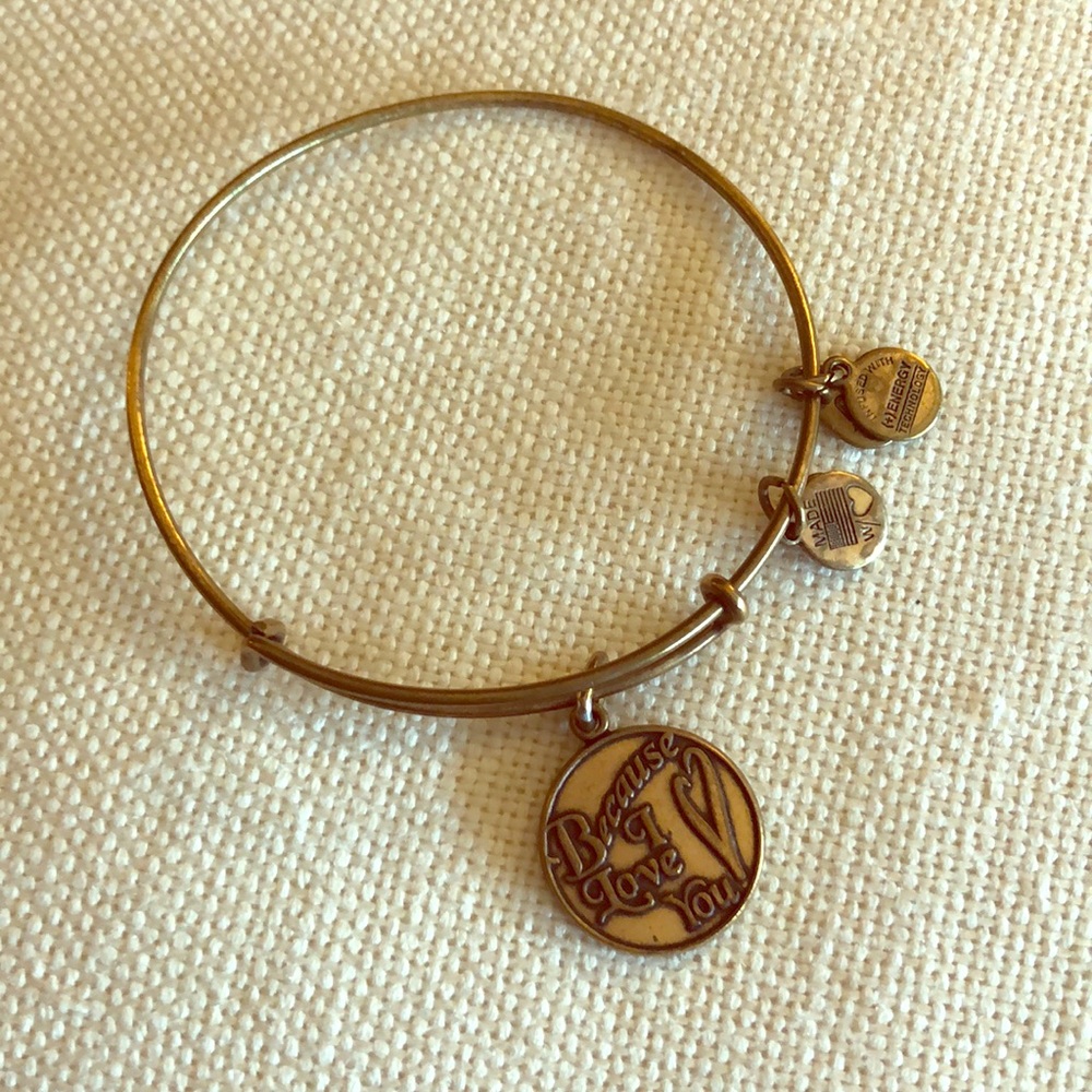 Alex and Ani Bracelet- Because I Love You